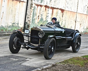 VSCC Winter Driving Tests, 5th December 2015 Prints: CM11 6863 Mrs Jo Blakeney-Edwards, Frazer Nash Super Sports