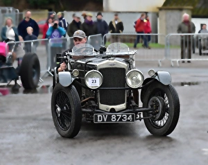 VSCC New Year Driving Test Prints: CM11 7695 Mark Ballard, Frazer Nash Falcon TT Replica
