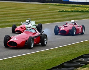74th Members Meeeting Prints: CM12 1976 Mark Hales, Maserati 250F, Barry Cannell, Cooper Climax T51, Steve Tillack