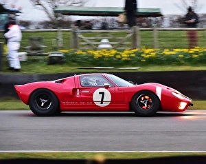 Alan Mann Trophy Prints: CM12 3034 Henry Mann, Craig Davies, Ford GT40