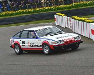 Peter Mallett Prints: CM12 3822 Tiff Needell, Peter Mallett, Rover 3500 SD1