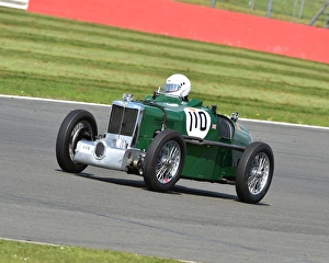 VSCC Spring Start, Silverstone, 23rd April 2016 Prints: CM12 8265 Mike Painter, MG Kayne