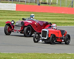 CM12 8303 David Asplin, Austin 7 Ulster Replica, Richard Pilkington, Alfa Romeo 6C 1750 CM12 8303 David Asplin, Austin 7 Ulster Replica, Richard Pilkington, Alfa Romeo 6C 1750