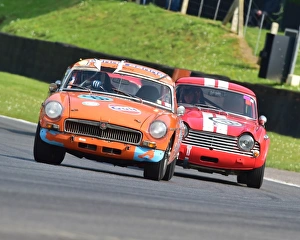 Masters Historic Festival - Brands Hatch - May 2016 Prints: CM13 4842 Nykle Meijer, Schmidt, MG B