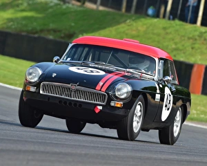 Masters Historic Festival - Brands Hatch - May 2016 Prints: CM13 4844 Richard Grube, Andrew Hibberd, MG B
