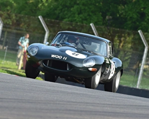 Masters Historic Festival - Brands Hatch - May 2016 Prints: CM13 4884 Marc Devis, Martin O Connell, Jaguar E-Type