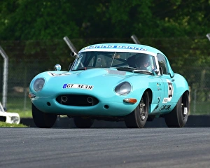 May 2016 Brands Hatch Prints: CM13 4940 Rhea Sautter, Andy Newall, Jaguar E-Type