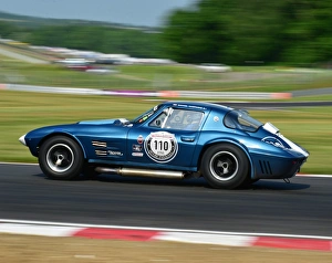 Masters Historic Festival - Brands Hatch - May 2016 Prints: CM13 4964 Michiel Campagne, Chevrolet Corvette Grand Sport