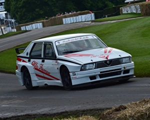 June 2016 Prints: CM14 4491 Jean-Luc Papaux, Alfa Romeo 75 Turbo Evoluzione