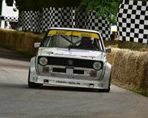 Goodwood Festival Of Speed 2016 Prints: CM14 5688 Hans-Joachim Stuck, Volkswagen Golf 16S