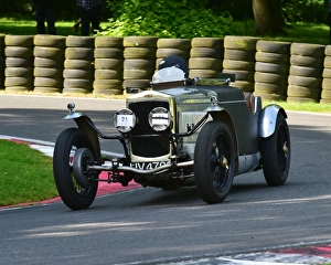 VSCC Shuttleworth And Nuffield Trophies Race Meeting And Classic Formula Ford Prints: CM15 0195 Ian Bingham, Frazer Nash Geoghegan Special