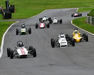 VSCC Shuttleworth And Nuffield Trophies Race Meeting And Classic Formula Ford Prints: CM15 0812 Heading for the Mountain