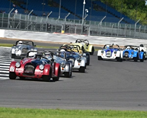 Bentley Drivers Club, Silverstone Race Meeting Prints: CM15 5221 Tony Hirst, Morgan ARV6