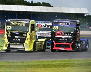 Silverstone Truck Festival, 13th August 2016 Prints: CM15 6751 Steven Thomas, MAN TGX, David Jenkins, MAN TGX