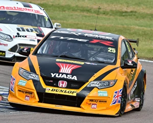 BTCC Rockingham, August 2016 Prints: CM15 9631 Matt Neal, Honda Civic Type R