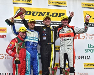 CM15 9821 Aron Smith, Gordon Shedden, Colin Turkington, Ashley Sutton CM15 9821 Aron Smith, Gordon Shedden, Colin Turkington, Ashley Sutton