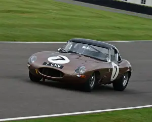 Goodwood Revival 2016 Prints: CM16 2061 Ben Mitchell, Joaquin Folch-Rusinol, Jaguar E-Type