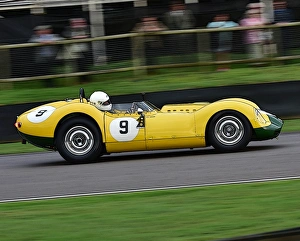 West Sussex Goodwood Revival 2016 Prints: CM16 2291 Chris Lunn, Lister Jaguar, Knobbly