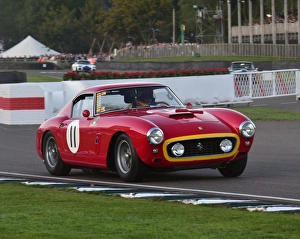 Clive Joy Prints: CM16 2432 Clive Joy, Patrick Simon, Ferrari 250 GT SWB-C