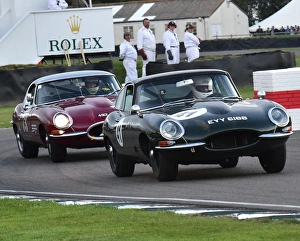 Jaguar E Type Fhc Prints: CM16 2472 Andrew Frankel, Jaguar E-Type FHC