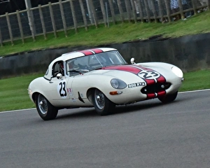 Tony Wood Prints: CM16 2533 Tony Wood, Will Nuthall, Jaguar E-Type