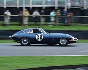 Dusk Prints: CM16 2577 John Young, Jack Young, Jaguar E-Type FHC