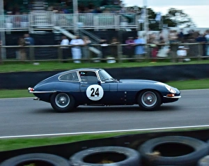 Dusk Prints: CM16 2655 John Clark, Gregor Fisken, Jaguar E-Type FHC