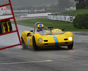 West Sussex Goodwood Revival 2016 Prints: CM16 3085 Robi Bernberg, Elva Ford Mk7