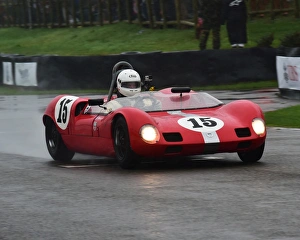 Robin Ellis Prints: CM16 3097bw Robin Ellis, Elva Ford Mk7