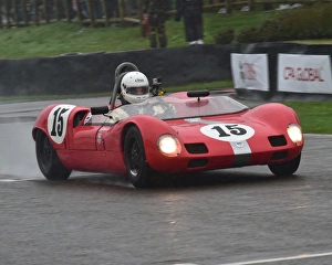 Robin Ellis Prints: CM16 3123 Robin Ellis, Elva Ford Mk7