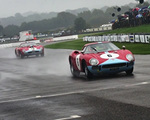 CM16 3182bw Nicolas Minassian, Clive Joy, Ferrari 250 LM, Jo Bamford, Christian Horner