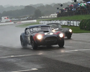 Goodwood Revival 2016 Prints: CM16 3193 David Hart, Giedo van de Garde, AC Cobra, Martin Stretton, Anthony Reid