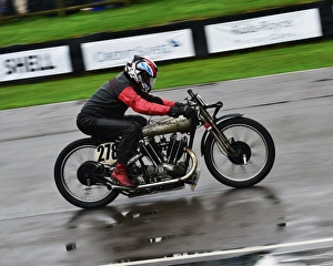 Ewan Cameron Prints: CM16 3298 Ewan Cameron, Arthur Browning, Brough Superior SS100 Racing
