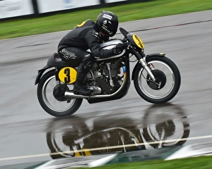 Puddles Prints: CM16 3308 Michael Dunlop, Michael Hose, Norton Manx