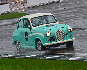 Spray Wet Race Prints: CM16 3438 Tom Kristensen, Theo Paphitis, Austin A35