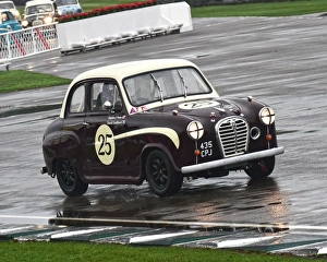 Stephen Potts Prints: CM16 3446 Stephen Potts, David Coulthard, Austin A35