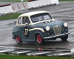Spray Wet Race Prints: CM16 3494 Mike Jordan, Andrew Jordan, Austin A35