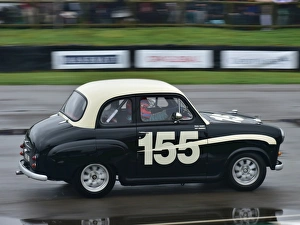 Spray Wet Race Prints: CM16 3593 Tiff Needell, Paul Tarry, Austin A35