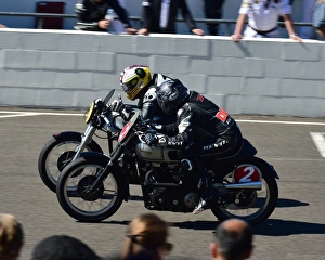 Roger Ashby Prints: CM16 3763 Glen English, John McGuinness, Norton Manx, Roger Ashby, Brian Morrison