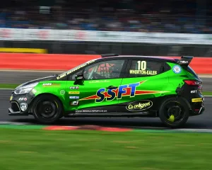 BTCC Silverstone September 2016 Prints: CM16 4834 Ant Whorton-Eales, Renaultsport 220 Trophy