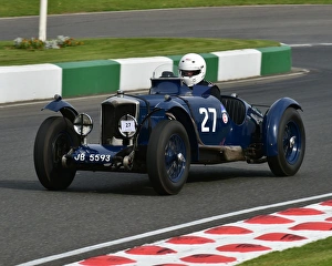 Mallory Park Prints: CM16 6239 Michael James, Riley 12-4 Sprite replica