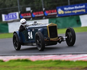 VSCC Bob Gerard Memorial Race Meeting, Mallory Park, September 2016 Prints: CM16 7099 Charles Gillett, Frazer Nash Super Sports