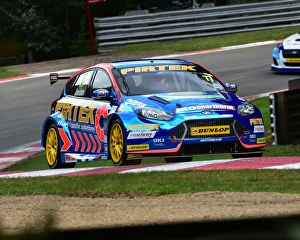 BTCC Brands Hatch 2016 Season Finale Prints: CM16 7708 Andrew Jordan, Ford Focus