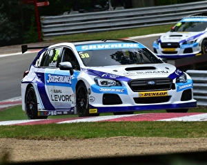 BTCC Brands Hatch 2016 Season Finale Prints: CM16 7711 Warren Scott, Subaru Levorg GT