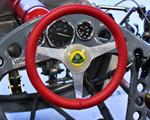 October 16th Prints: CM16 8583mr Red steering wheel, Lee Penson, Lotus 51