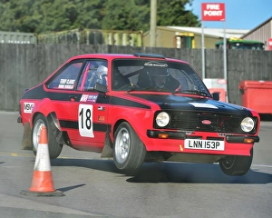 Flying Prints: CM17 4348 Terry Clarke, Ronnie Roughead, Ford Escort Mk 2