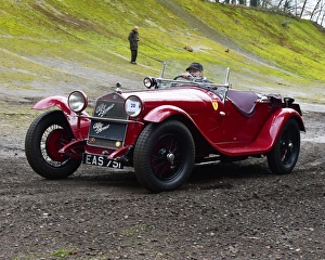 CM17 5208 Miss Alex Pilkington, Alfa Romeo 6C 1750