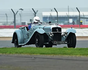 Track Prints: CM17 6801 Richard Wadman, Alvis Speed 20 VDP Tourer