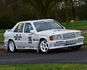Saturday 25th February Prints: CM17 7536 Steve Magson, Mercedes-Benz 190e Cosworth