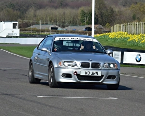 Mission Motorsport Goodwood 2nd March 2017 Prints: CM17 8853 Jon-Allan Butterworth, BMW E46 M3, Thumbs up